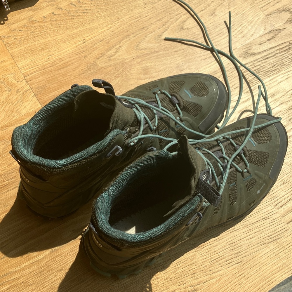 Aku Green Hiking Boots